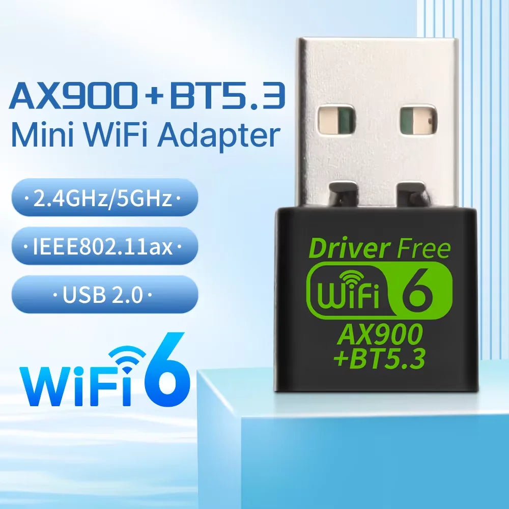 UltraSpeed WiFi 6 USB Adapter for PCs and Laptops ATHLEXES