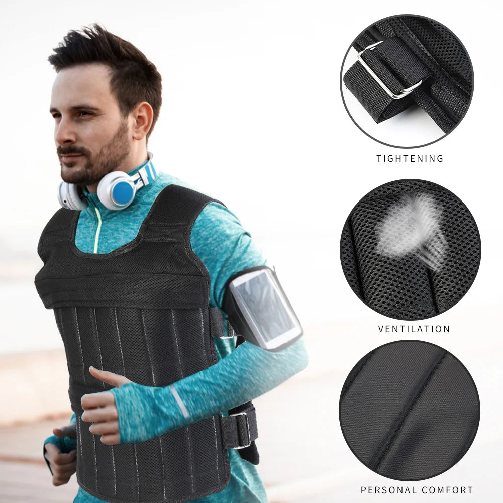 EliteFit Adjustable Weight Vest for Training ATHLEXES