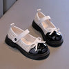 Chic Bowknot Leather Mary Jane Shoes for Girls ATHLEXES