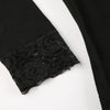 Lace Trim Slim Fit Crop Top for Summer Style ATHLEXES