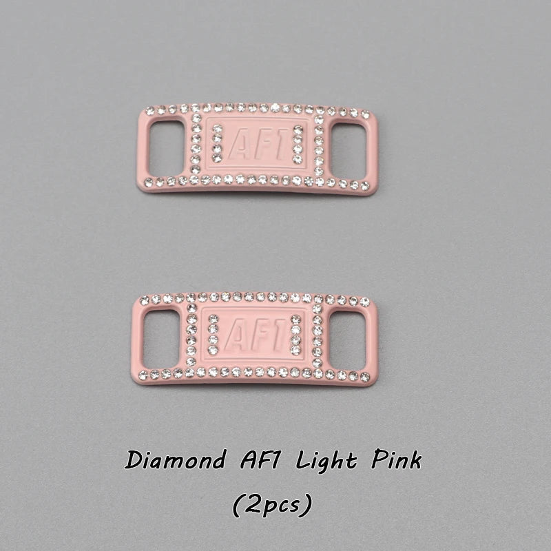 Diamond Luxury AF1 Shoelace Charms with Metal Buckle ATHLEXES