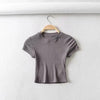Summer Sexy O-neck Crop Top for Women ATHLEXES