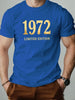 Classic 1972 Cotton Summer T-Shirt for Men ATHLEXES