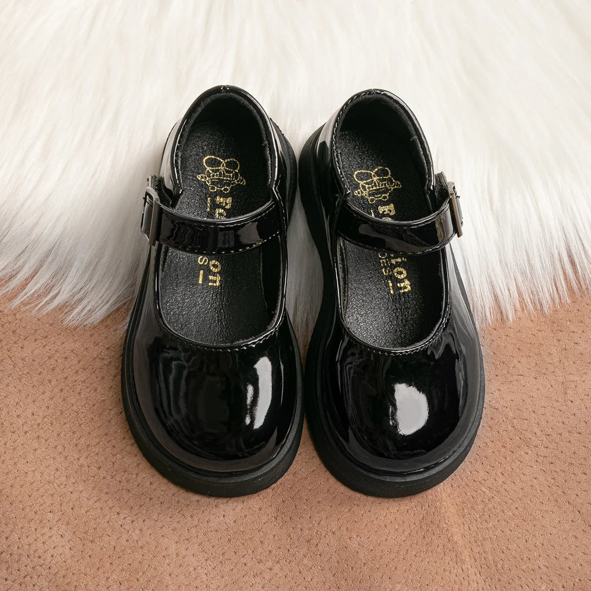 KIDSUN Shiny Comfort Flats for Stylish Girls 26-35 ATHLEXES