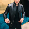 BACKONMUST PU Leather Jacket ATHLEXES