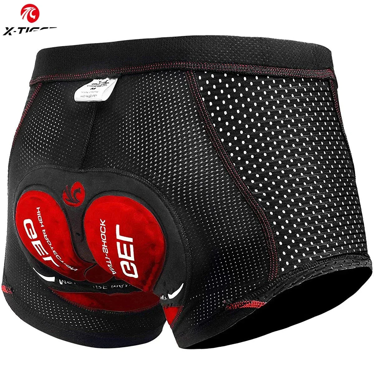 X-TIGER Men's 5D Gel Pad Cycling Shorts ATHLEXES