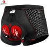 X-TIGER Men's 5D Gel Pad Cycling Shorts ATHLEXES