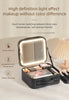LuxeGlow LED Makeup Train Case ATHLEXES