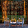 Twinkling Solar Fairy Curtain Lights for Outdoor Elegance ATHLEXES