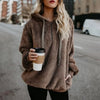 Chic Monochrome Hooded Sweater for Women ATHLEXES