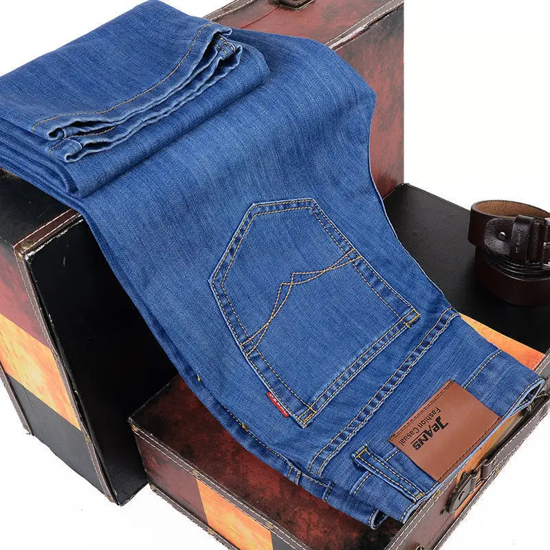Classic Comfort Stretch Denim Jeans for Men ATHLEXES