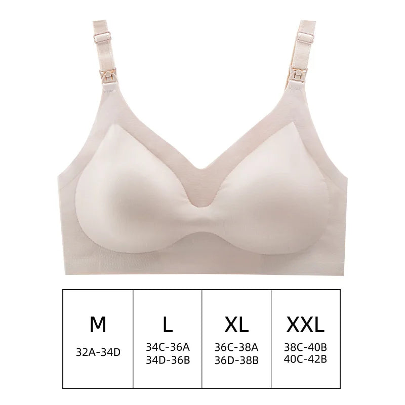 Ultra Thin Comfort Nursing Bra with Removable Pads ATHLEXES