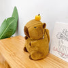 Kawaii Capybara Plush Backpack for Kids ATHLEXES