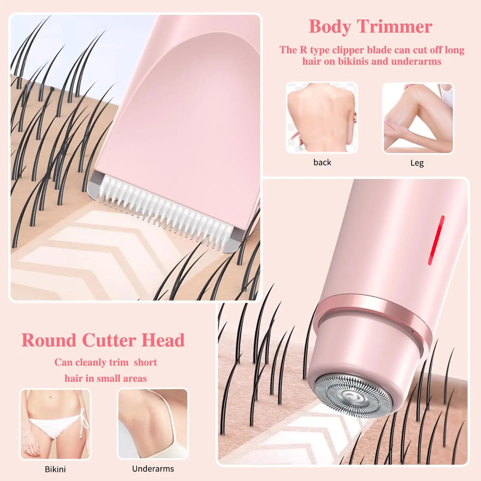 SilkSmooth 2 in 1 Women's Electric Razor ATHLEXES
