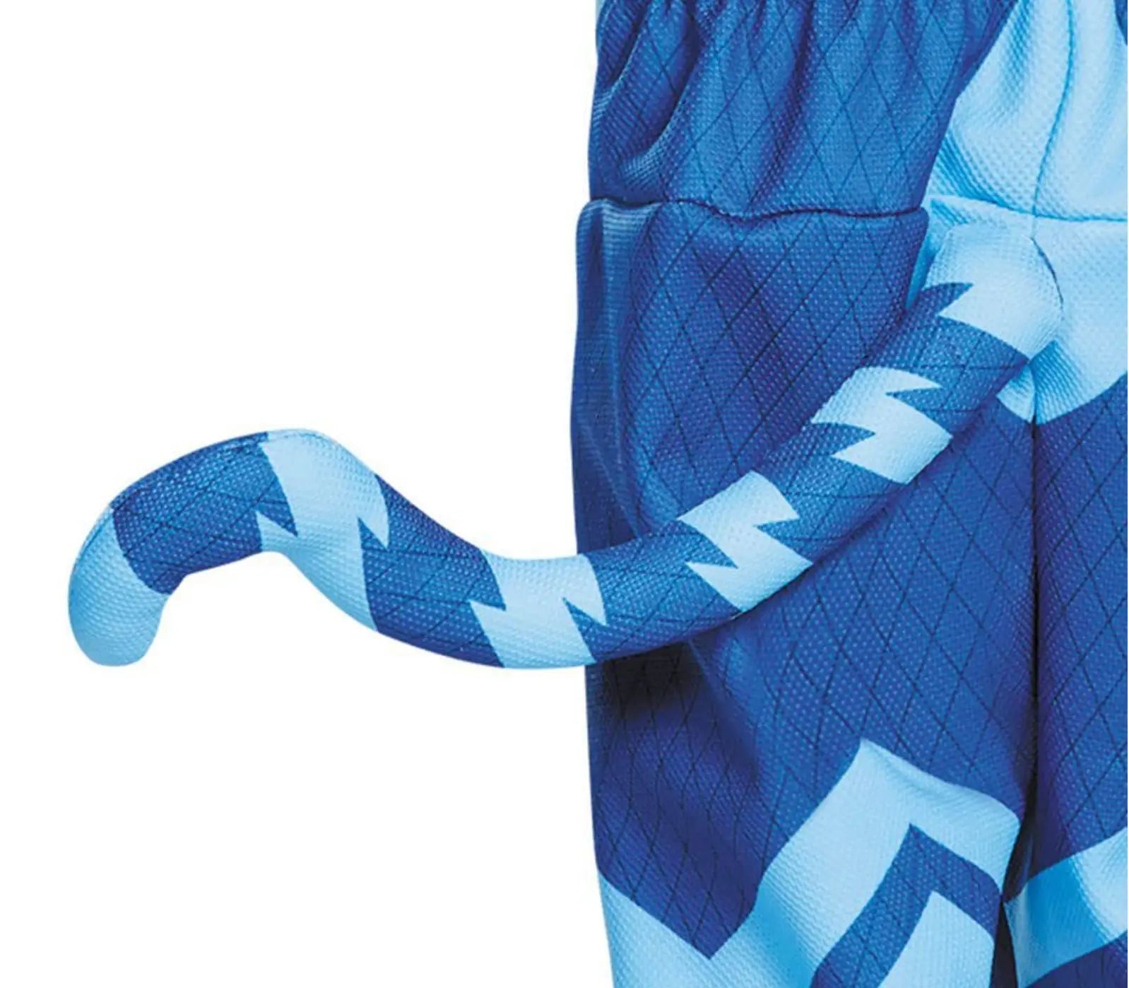 Anime Hero Blue Pajama Costume with Mask Set ATHLEXES