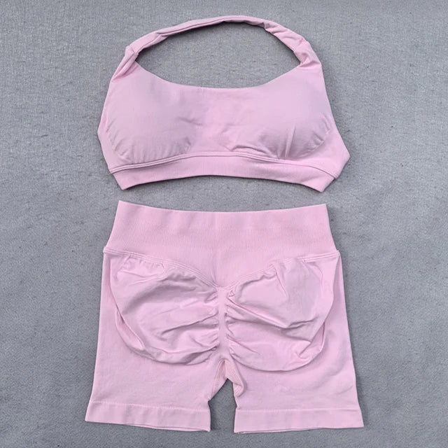 ActiveFit Scrunch Shorts and Sports Bra Set ATHLEXES