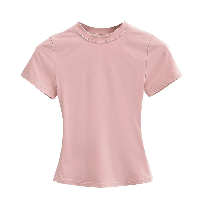 Chic Slim Fit Women's Casual T Shirt ATHLEXES