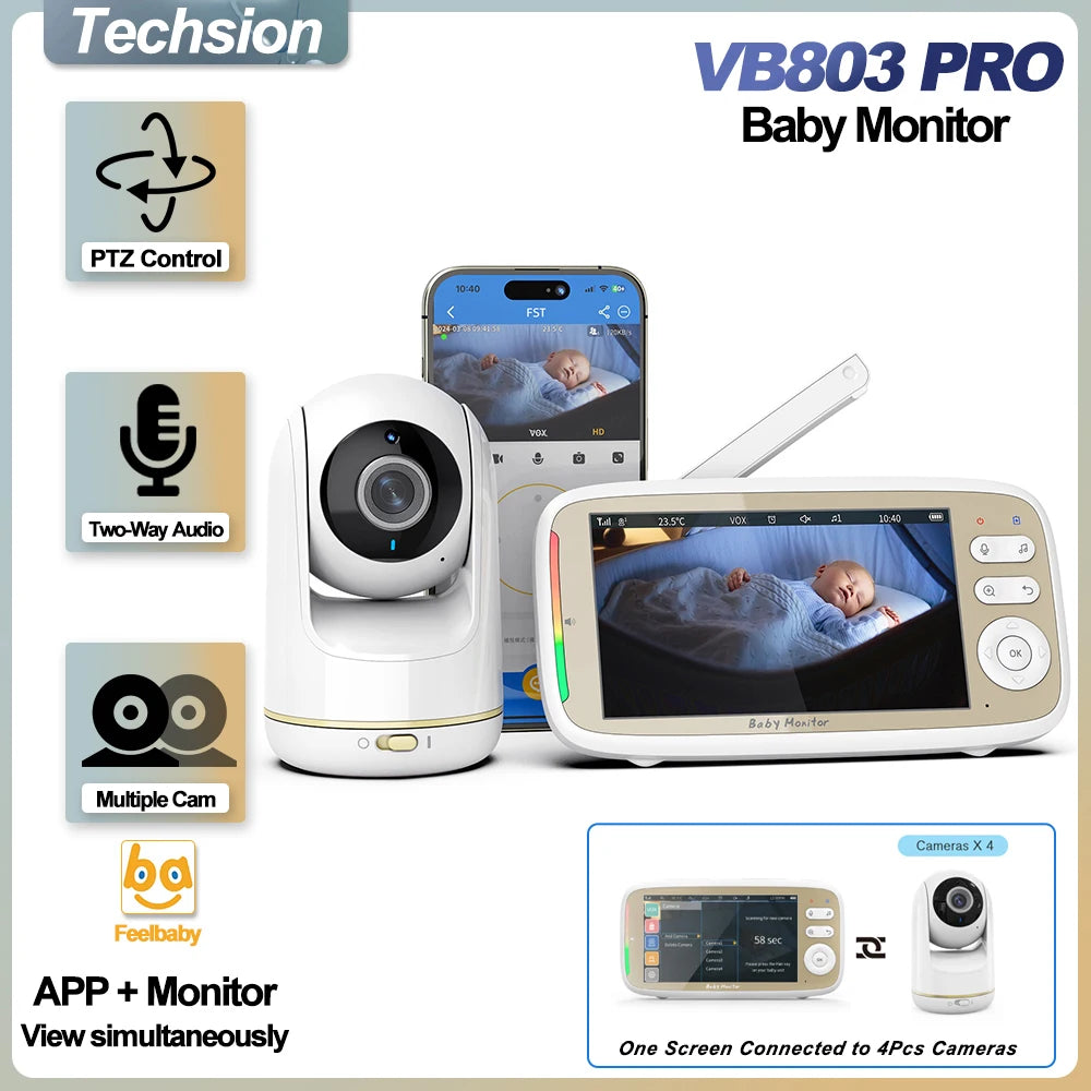 PanTilt Vision Baby Monitor Camera System ATHLEXES