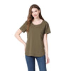 Maternity Comfort Tee for Nursing Moms ATHLEXES