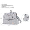 ChicBaby Waterproof Diaper Backpack with Changing Pad ATHLEXES