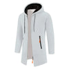 Urban Luxe Zippered Hoodie: Oversized Black Winter Sweatwear ATHLEXES