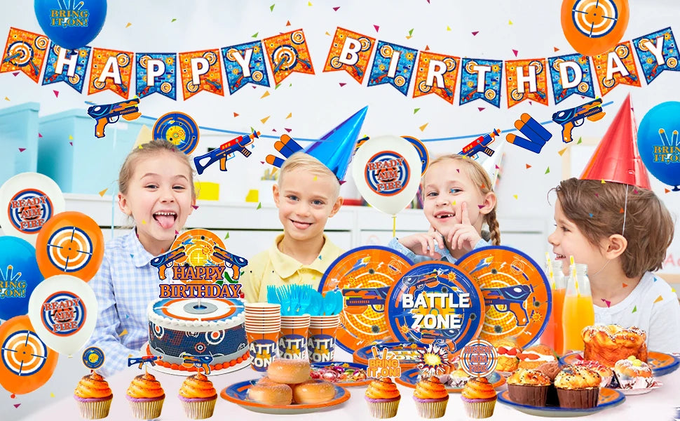 Dart War Party Essentials: 162-Piece Celebration Set ATHLEXES