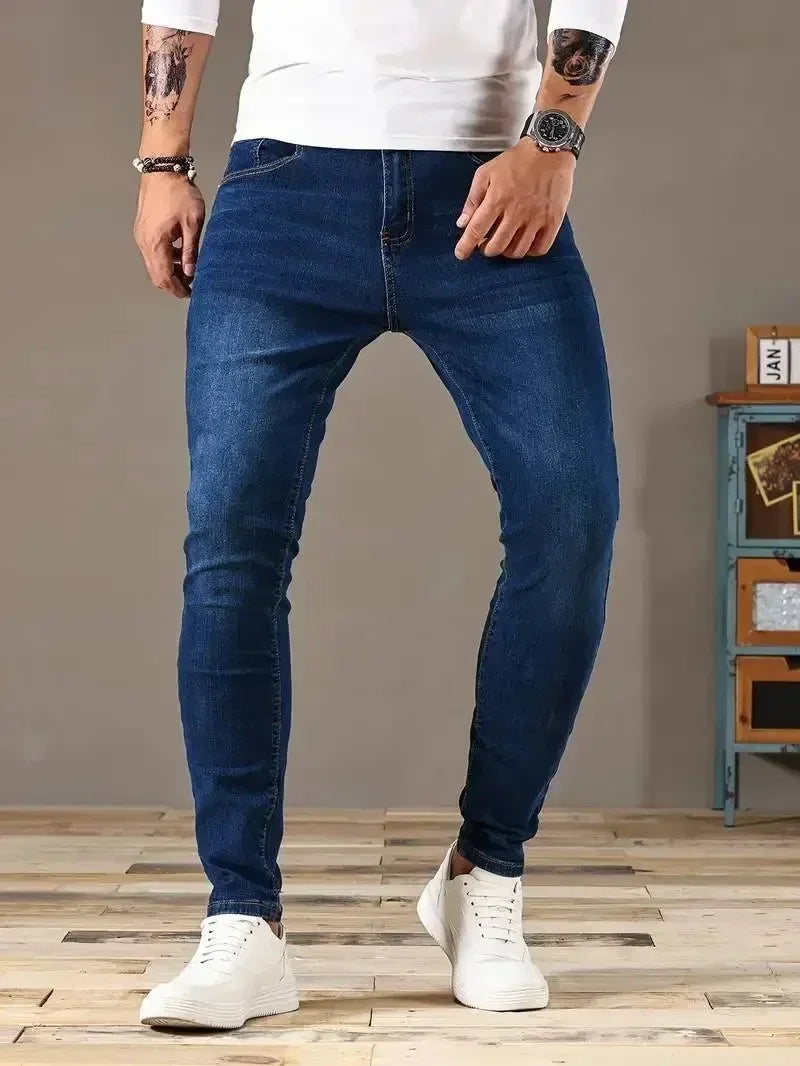 Classic Slim Fit Men's Denim Jeans ATHLEXES