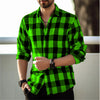 Plaid Luxe Lapel Cardigan for Men - Casual Elegance ATHLEXES