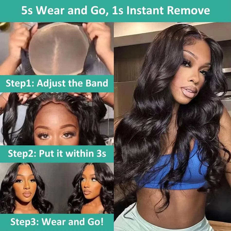 Luxury Body Wave Lace Front Wig 13x6 Brazilian Hair ATHLEXES