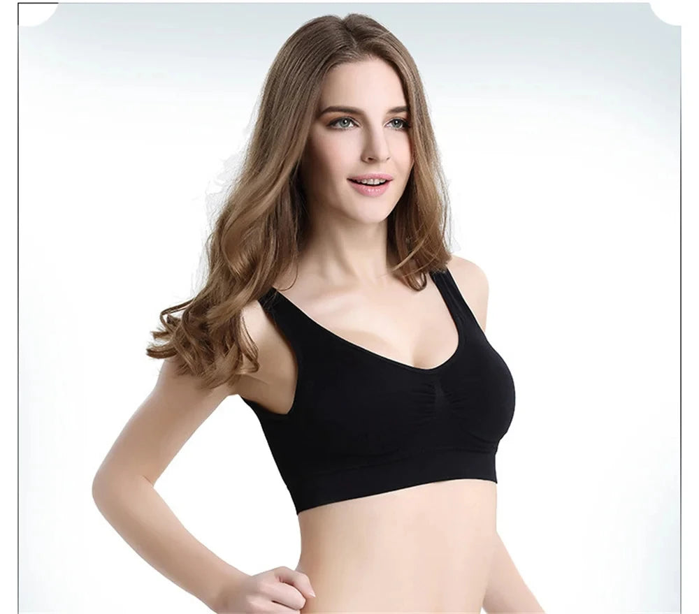 Seamless Activewear Bra and Tank Top Set ATHLEXES