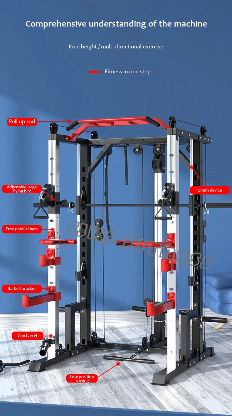 EliteSmith Deep Squat Fitness Trainer 350kg ATHLEXES