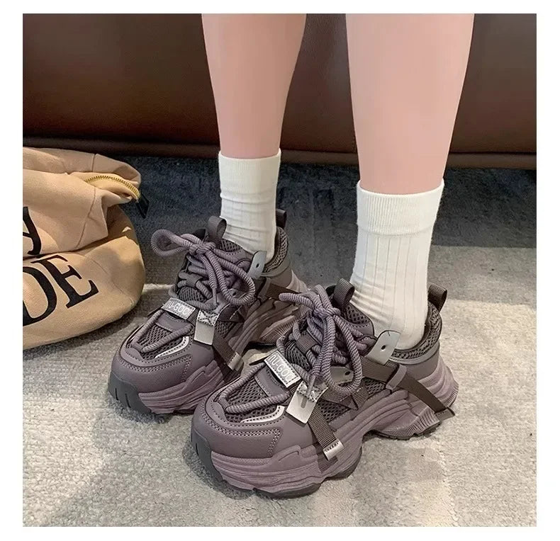 Chic Breathable Women's Chunky Sneakers 2024 ATHLEXES