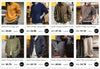 Maden Retro Multi-Pocket Navy Hunting Jacket for Men ATHLEXES