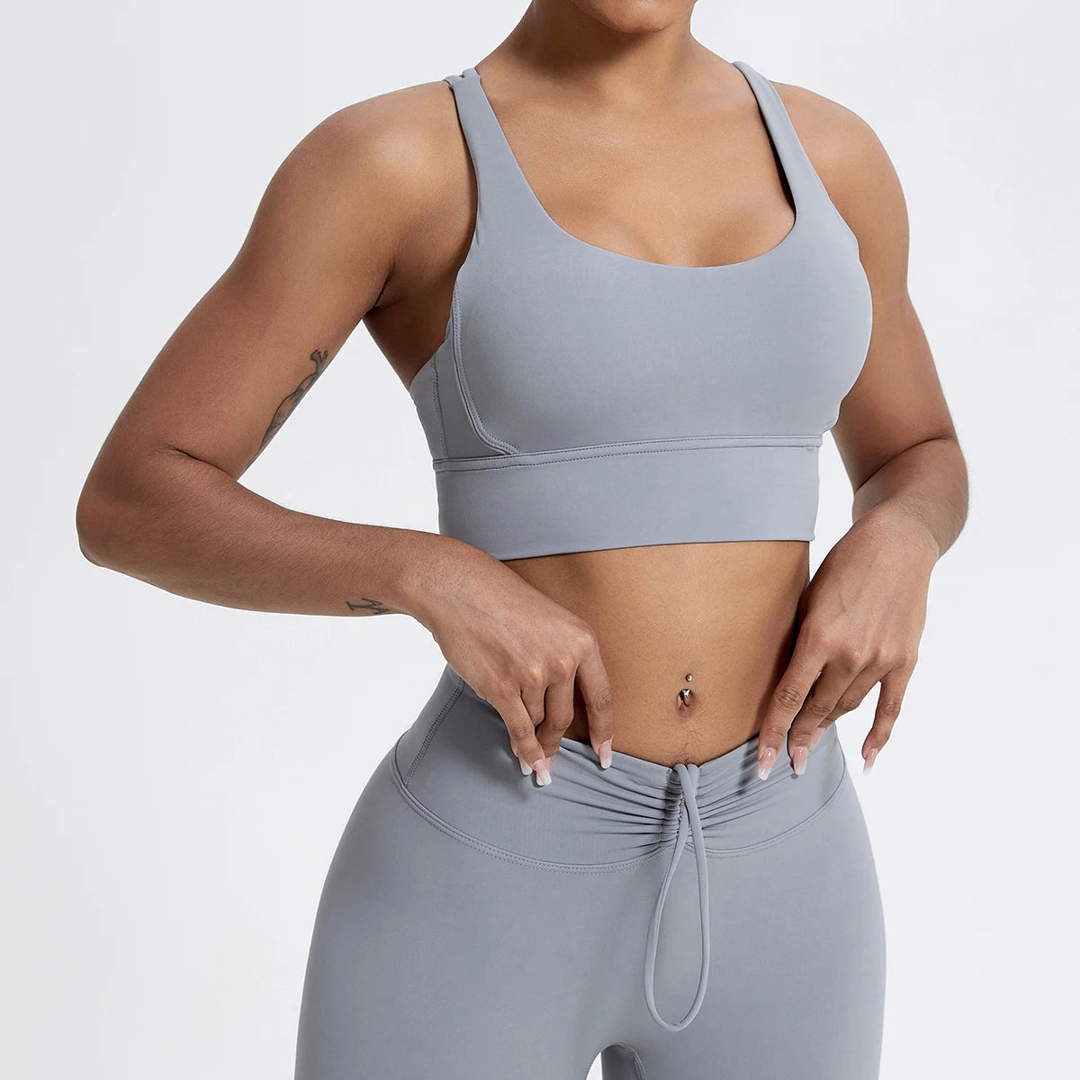 EliteFit Cross Back Sports Bra for Women ATHLEXES