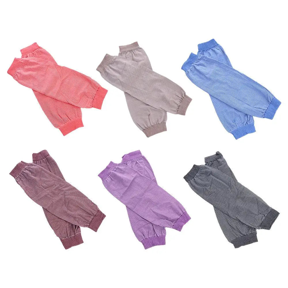 CoolComfort Striped Arm Warmers for Outdoor Activities ATHLEXES