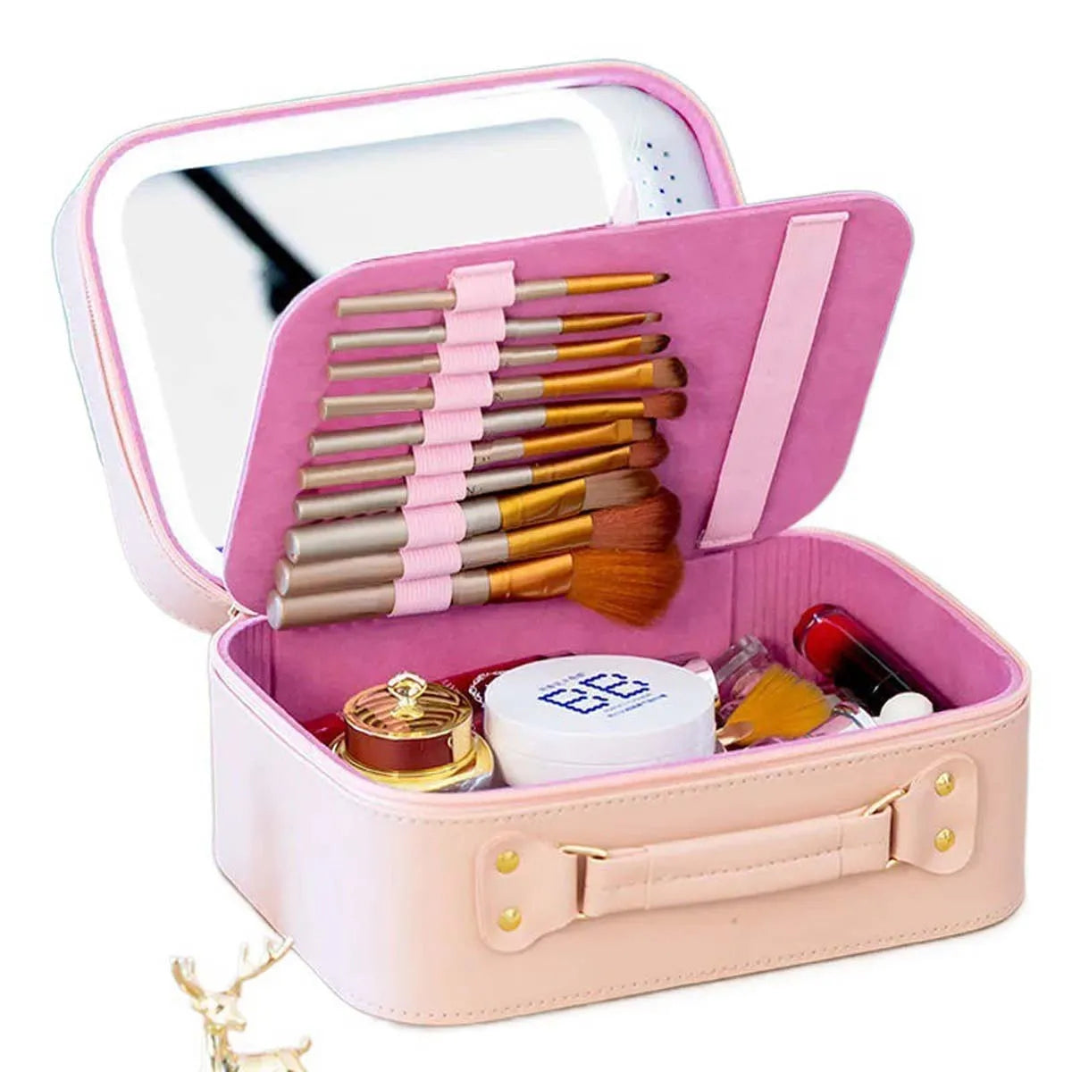 LumiCase LED Makeup Bag with Mirror ATHLEXES