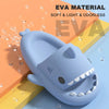 SharkSmile Cute EVA Slippers for Summer Beach Fun ATHLEXES
