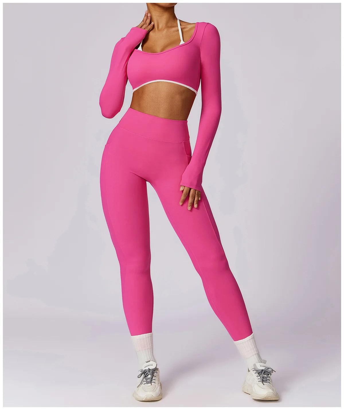 Premium Womenâ??s Yoga Set with Leggings and Bra ATHLEXES