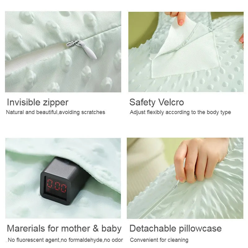 SilkComfort U-Shaped Pregnancy Pillow ATHLEXES