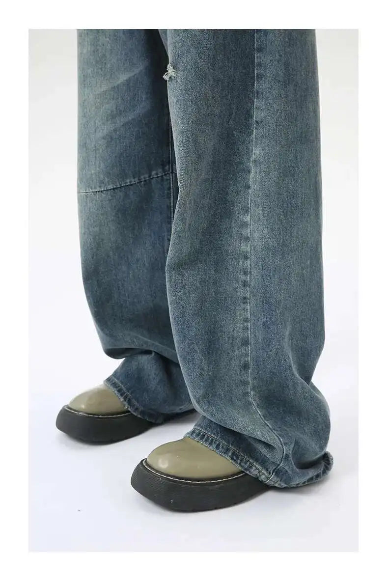 Urban Escape Loose Fit Denim Trousers ATHLEXES