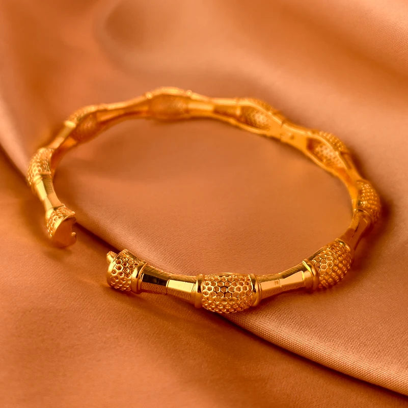 Dubai Turkish Gold Plated Bridal Bangles ATHLEXES