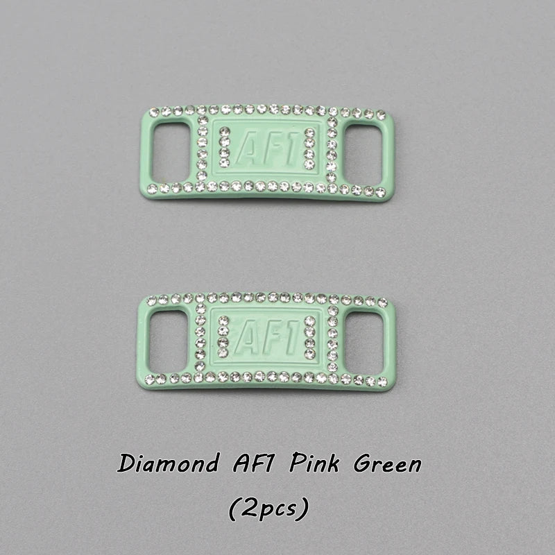 Diamond Luxury AF1 Shoelace Charms with Metal Buckle ATHLEXES