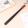 Elegant Stainless Steel Shoe Horn with Leather Cover ATHLEXES