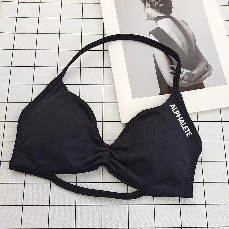 Alphalete Strappy Backless Workout Bra ATHLEXES