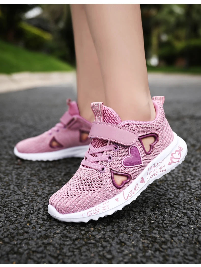 BreezyStep Kids Light Mesh Sneakers ATHLEXES