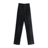 Chic High Waist Straight Leg Office Pants ATHLEXES