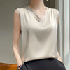 SilkBlend V-Neck Summer Blouse for Women ATHLEXES