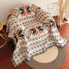 Boho Chic Aztec Oversized Throw Blanket ATHLEXES