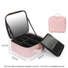 IllumiGlam LED Makeup Case with Mirror ATHLEXES