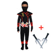 Ninja Warrior Deluxe Costume with Accessories for Kids ATHLEXES